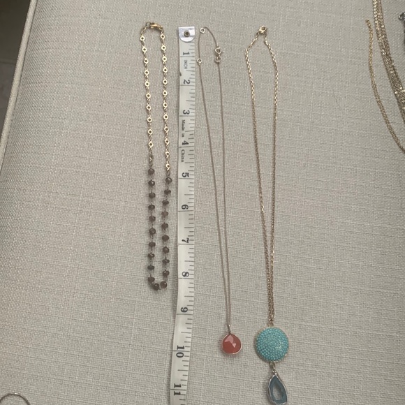 Set Of three gemstone necklaces - Picture 2 of 4